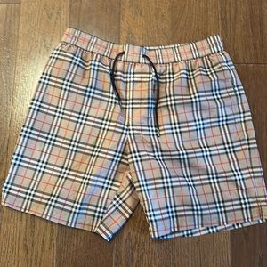 Burberry Check Swim Trunk - Medium